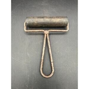 4 inch Dark Room Rubber Roller with Vintage Metal Handle